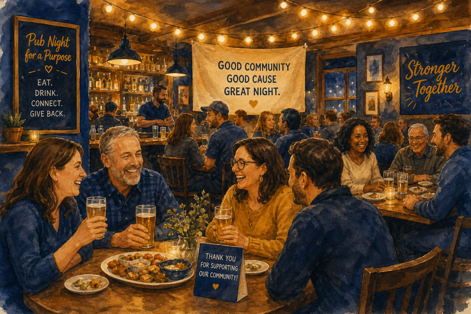 Community fundraising event